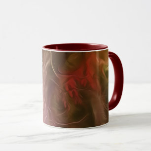 Caneca Árvore Vermelha Clara do Sonho de Mug
