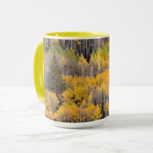 Caneca Árvores de Aspen Floresta Nacional de White Rive