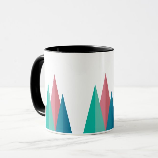 Caneca Árvores de Natal (Frente Esquerda)