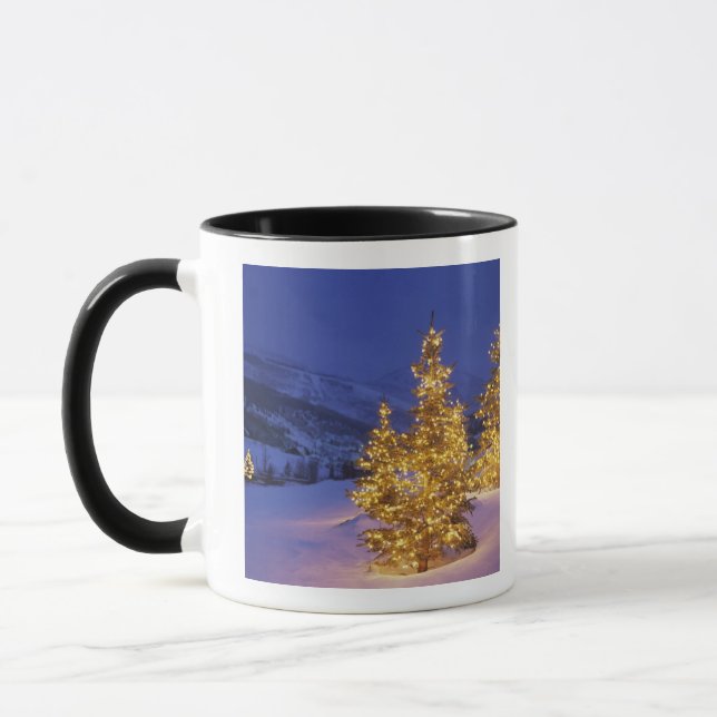 Caneca árvores de Natal, Park City, Wastch Mountains, (Esquerda)