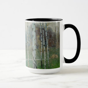 Caneca Árvores de vidoeiro, 1904 (óleo em canvas)
