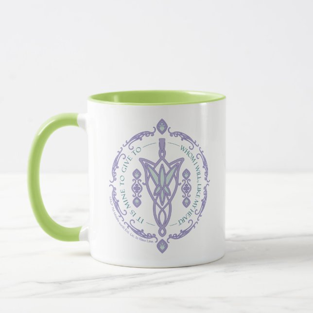 Caneca ARWEN™ Evenstar Gráfico de Citação (Esquerda)