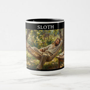 Caneca As 7 Virtudes de Satanás: Preguiça