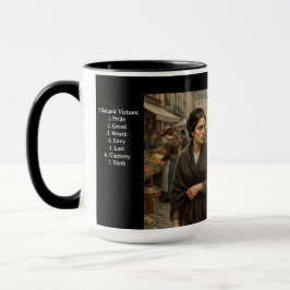 Caneca As 7 Virtudes Satânicas: Inveja