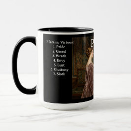 Caneca As 7 Virtudes Satânicas: Orgulho