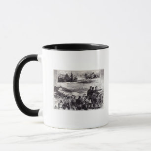 Caneca As armas de Nordenfeldt em Aldershott