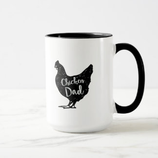 Caneca As aves domésticas do pai da galinha amam