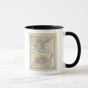 Caneca As Cidades De Pittsburgh Allegheny Cincinnati