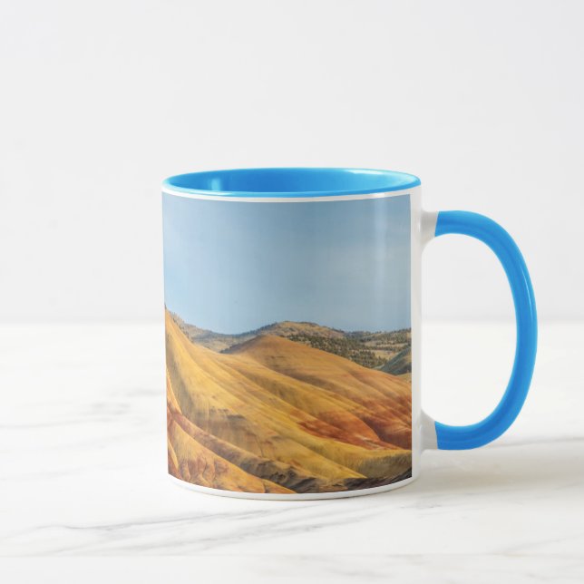 Caneca As Colinas Pintadas Nos Leitos Fósseis de John Day (Direita)