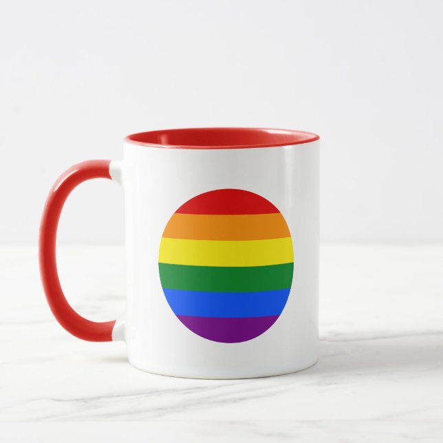 Caneca As cores do arco-íris (Esquerda)