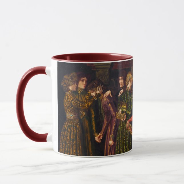 Caneca As doze princesas dançantes de Gustave Stevens (Esquerda)