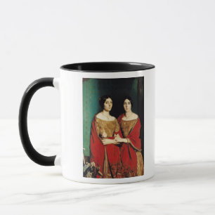 Caneca As duas irmãs, ou Mesdemoiselles Chasseriau