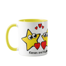 as estrelas 11oz feitas sob encomenda adicionam a