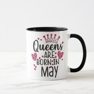 Caneca As Filas Estão Nasceres Em Maio