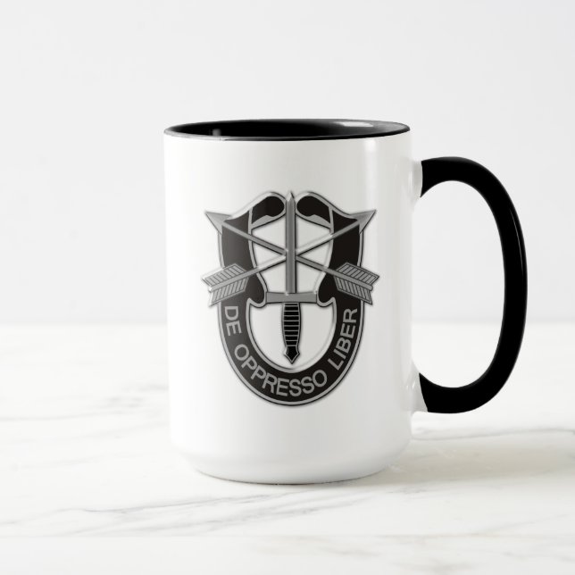 Caneca As forças especiais de exército agrupam (Direita)