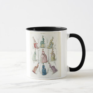 Caneca As formas as mais atrasadas de Paris, nove