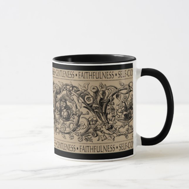 Caneca As Frutas do Espírito - Natural (Direita)