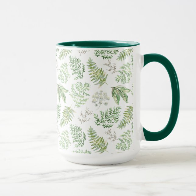 Caneca As hortaliças da floresta modelam (Direita)