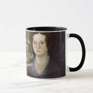 Caneca As irmãs de Bronte - escritores originais de