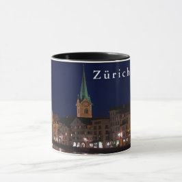 Caneca As luzes de nivelar Zurique
