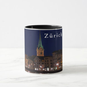 Caneca As luzes de nivelar Zurique