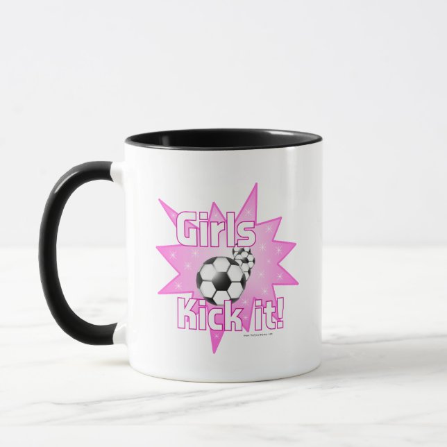Caneca As meninas fazem isso (Esquerda)