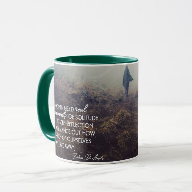 Caneca As Mulheres Precisam De Momentos Reais (Frente Esquerda)