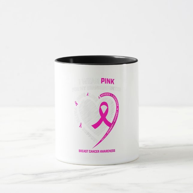 Caneca As Mulheres Presentes Vestem Rosa Para A Minha Net (Centro)