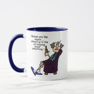 Caneca As Mulheres São Como Anjos