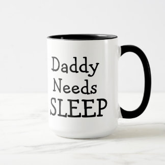Caneca As necessidades do pai dormem mas