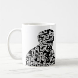 Caneca As palavras fazem o homem agredir 2% pipe% Moshe