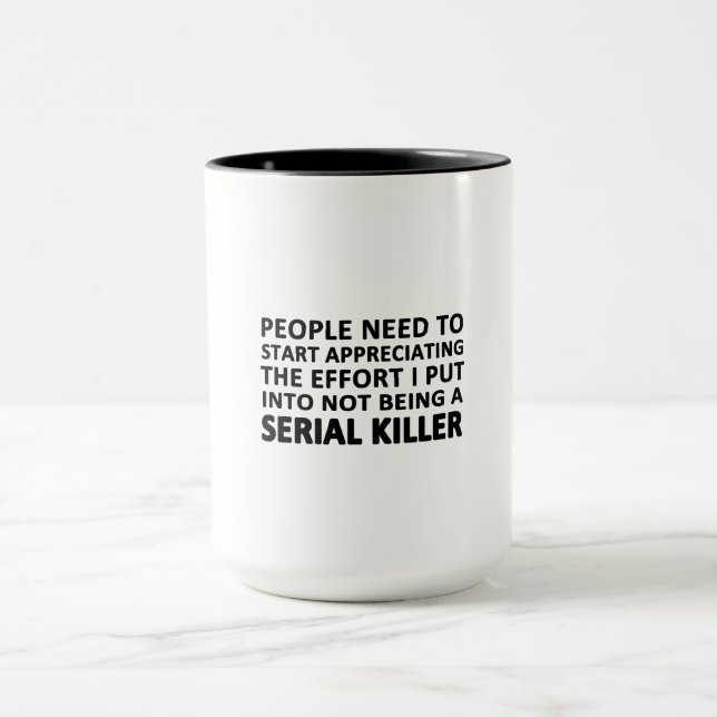 Caneca As Pessoas Precisam Começar a Apreciar (Centro)