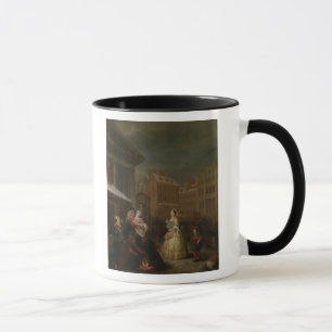 Caneca As quatro horas do dia: Manhã, 1736