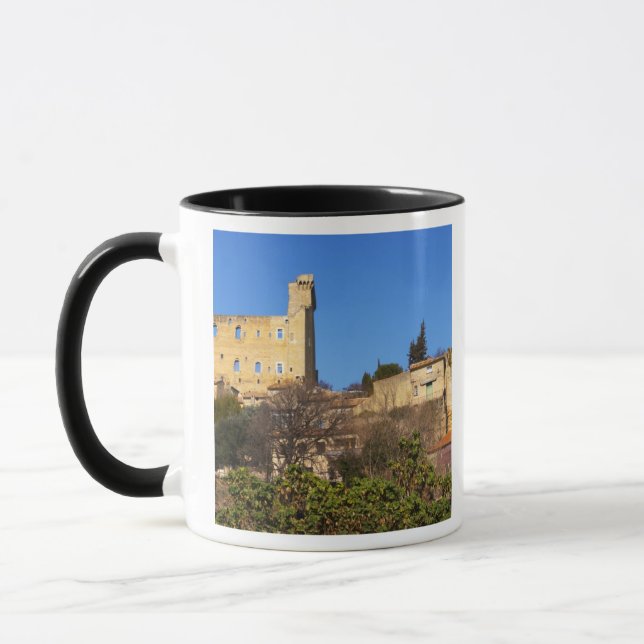 Caneca As ruínas do castelo de verão do Papa em (Esquerda)