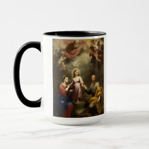 Caneca As Trinidades Celestial e Terrestre de Murillo