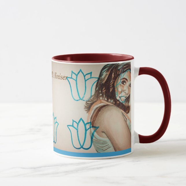 Caneca As tulipas de Susan (Direita)