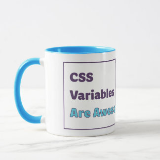 Caneca As variáveis do CSS são impressionantes
