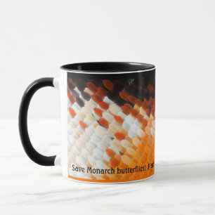 Caneca Asa da borboleta-monarca