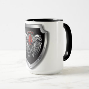 Caneca Asas Especialmente Projetadas Patch de Operações E