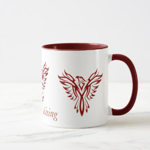 Caneca Ascensão de Esperança e Incentivo Crimson Phoenix