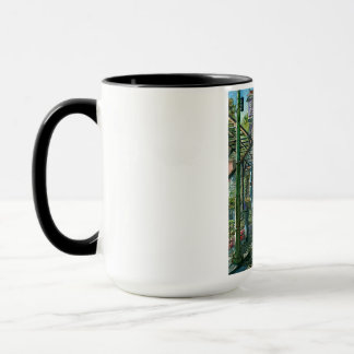 Caneca Ascensor al atardecer 