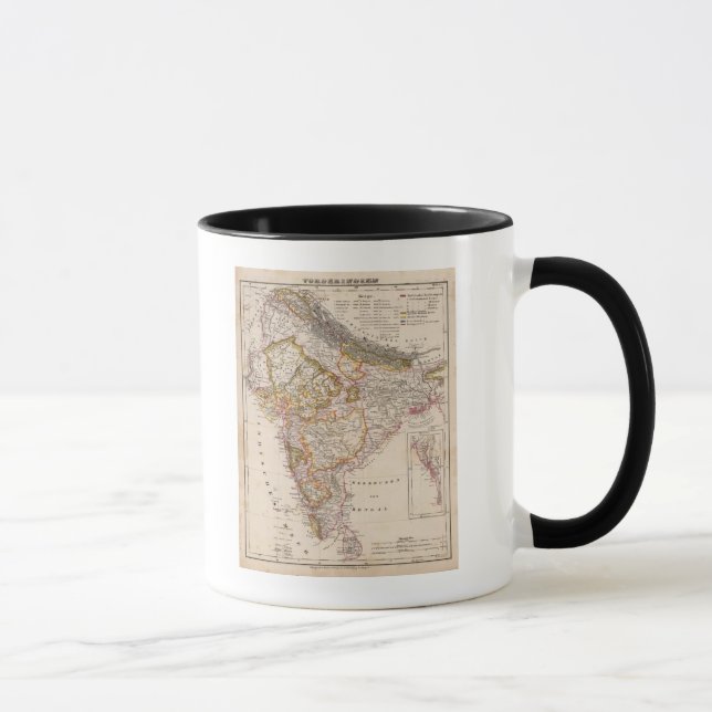 Caneca Ásia, Índia, Bangladesh (Direita)