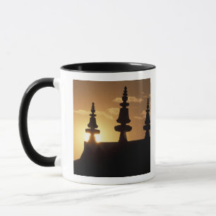 Caneca Ásia, Nepal, Catmandu. Estupa de Bouddhanath.