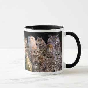 Caneca Asio e Otis com raptores