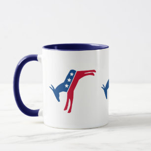 Caneca Asno de Democrata