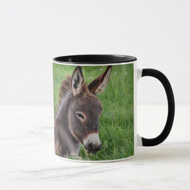 Caneca Asno na grama (Direita)