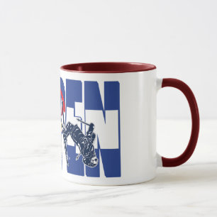 Caneca Aspen Colorado com Snow Skier