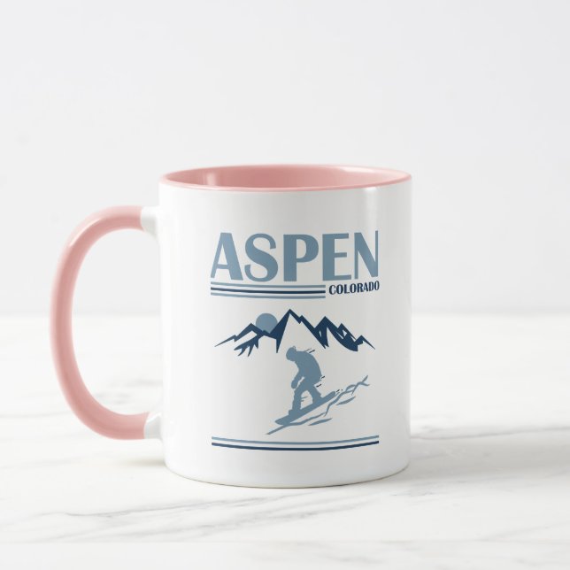 Caneca Aspen Colorado - estância de esqui (Esquerda)