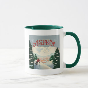 Caneca Aspen Skier   Colorado