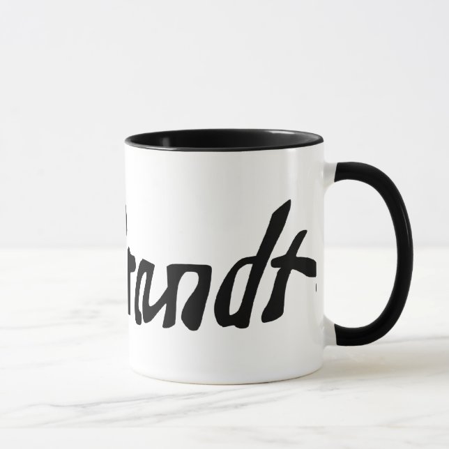 Caneca Assinado por Rembrandt Mug (Direita)